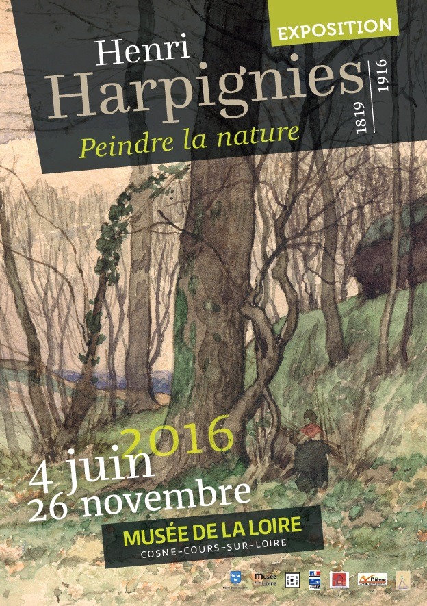 Expo Harpignies 2016 Musée de la Loire Cosne-Cours-sur-Loire