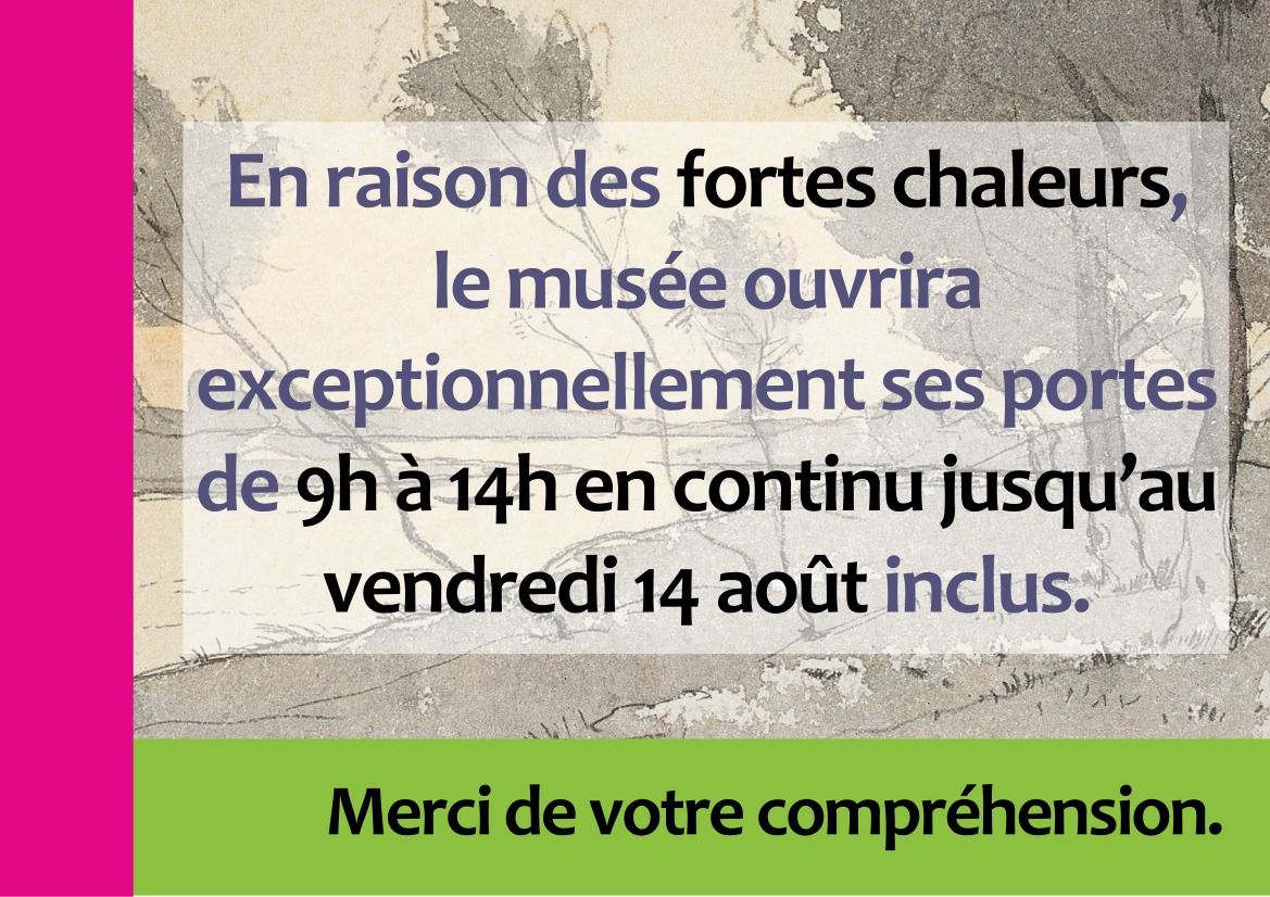 Bandeau Horaires exceptionnels canicule août 2026